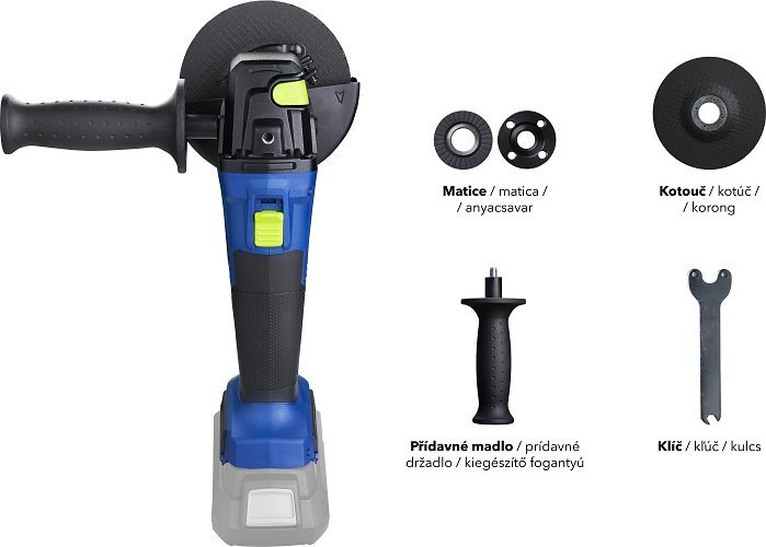 AlzaTools PRO CBAG20V Brushless BatteryONE 20V + 3,5A nabíječka + 2Ah baterie