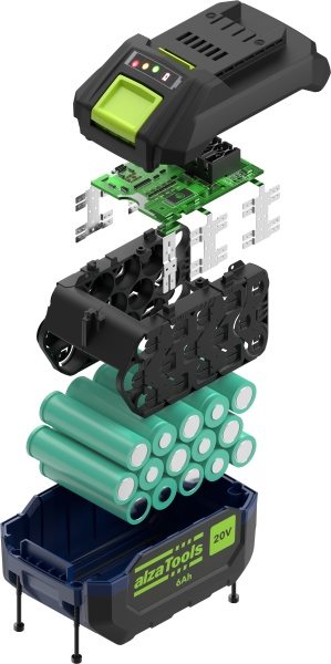 Akumulátor AlzaTools 60LBP20V BatteryONE 20V Akumulátor AlzaTools 60LBP20V BatteryONE 20V