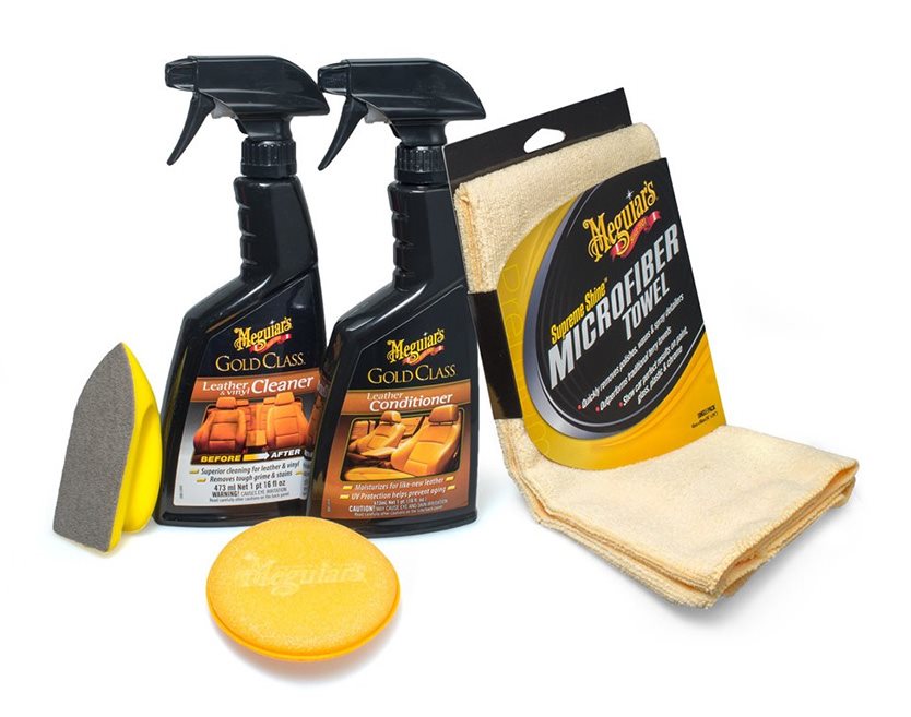 Meguiar's Heavy Duty Leather Care Kit