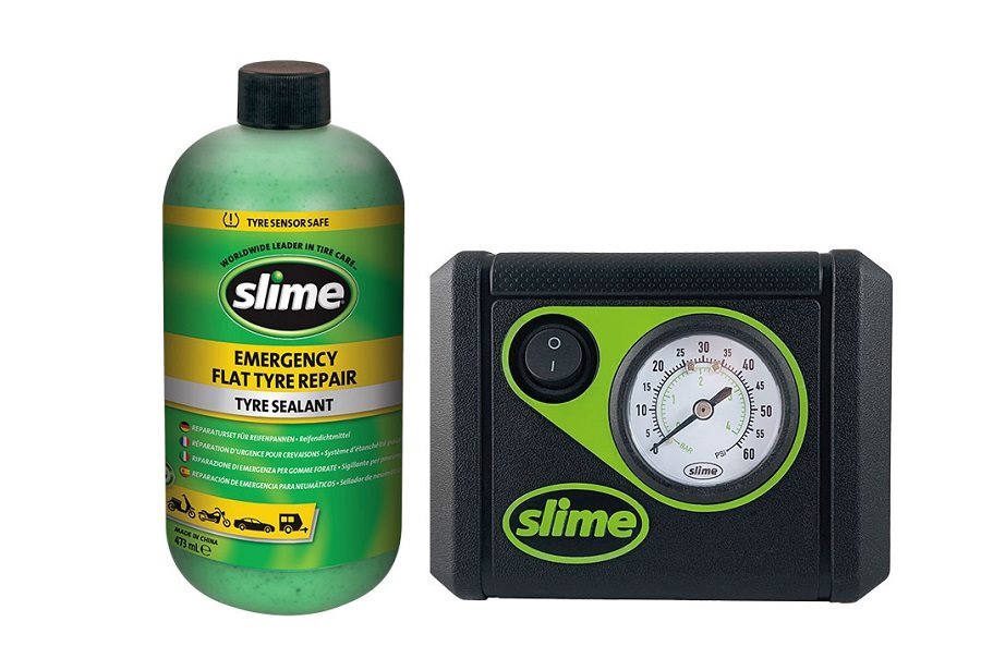 Polo-Automatická opravná sada Slime Smart Spair Flat Tire Repair Kit