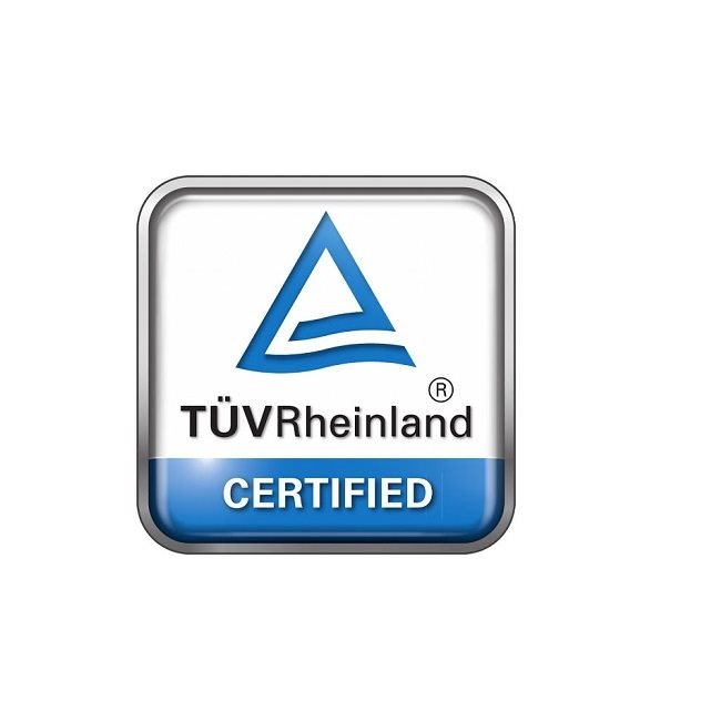 Certifikace: TÜV Rheinland