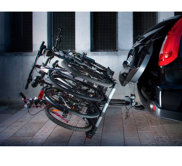 BuzzRack Eazzy 4 towbar bike carrier with a load capacity of 60 kg