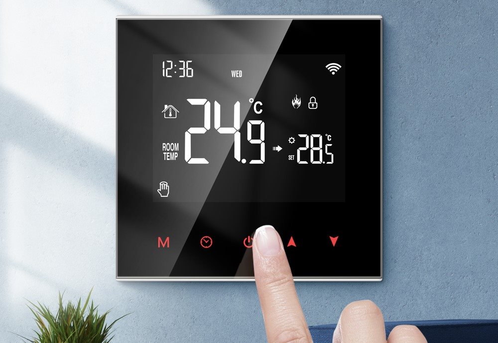 Smart Thermostat AVATTO ZWT100-16A Zigbee für elektrische Heizung