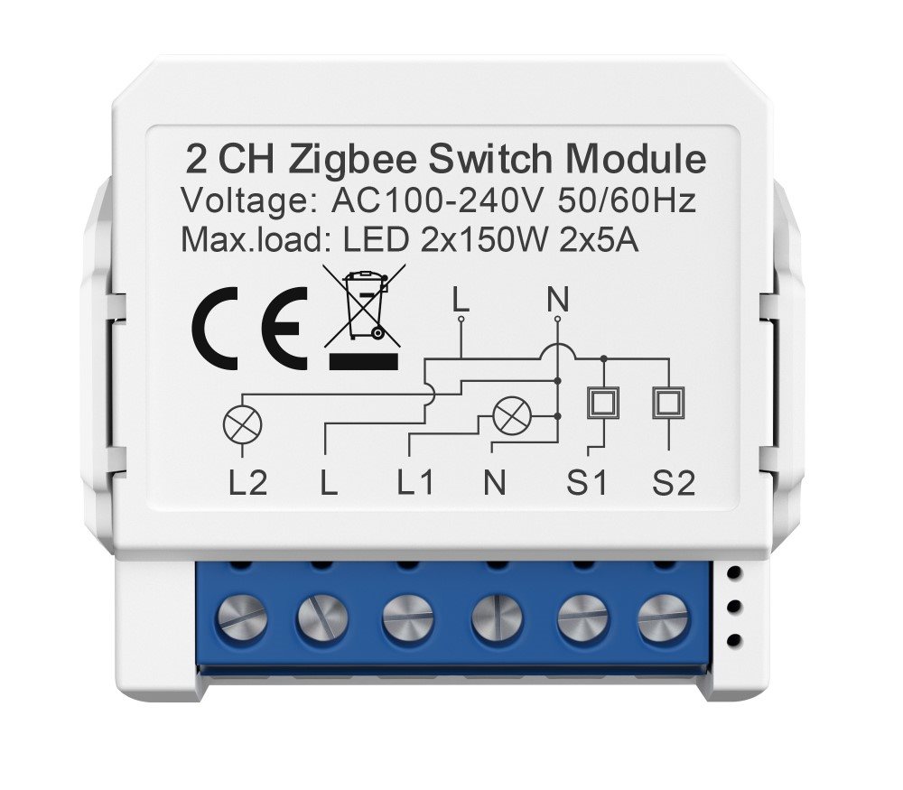 Intelligenter Schalter AVATTO ZWSM16 Zigbee