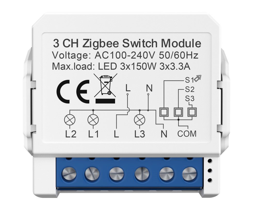 Intelligenter Schalter AVATTO ZWSM16 Zigbee