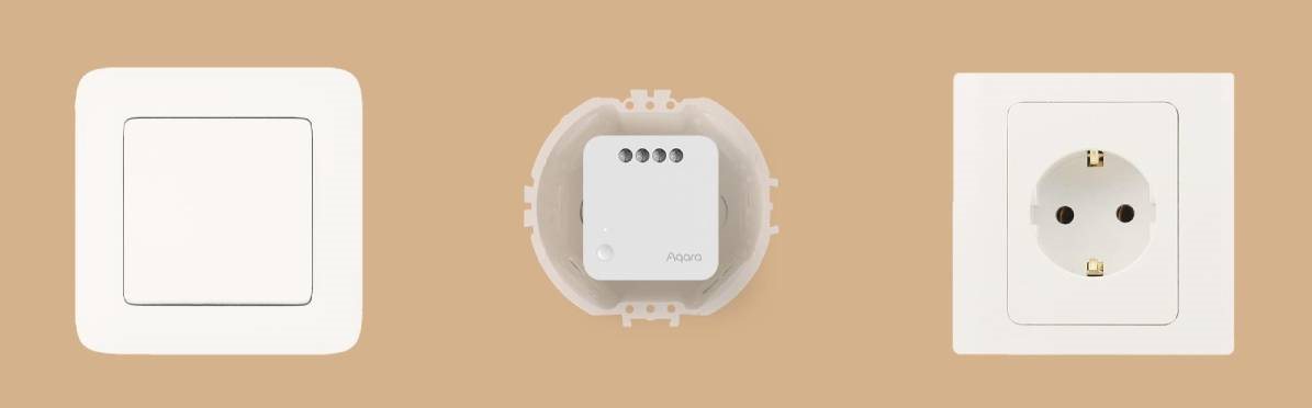 Spínací modul AQARA Single Switch Module T1 (No Neutral)