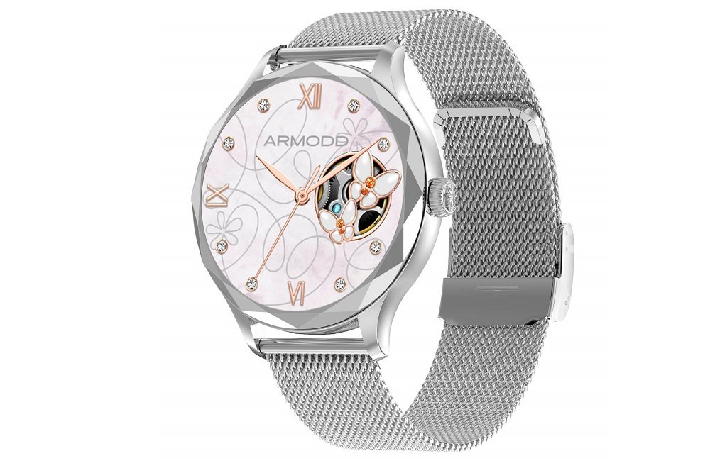 Inteligentné hodinky ARMODD Candywatch Diamond 3 strieborná