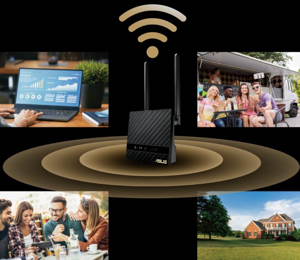 LTE WiFi router ASUS 4G-N16