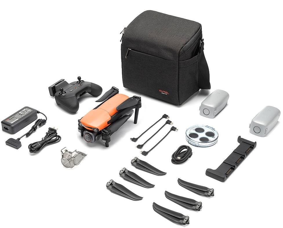 Obsah balenia dronu Autel EVO Lite+ Premium Bundle/Orange