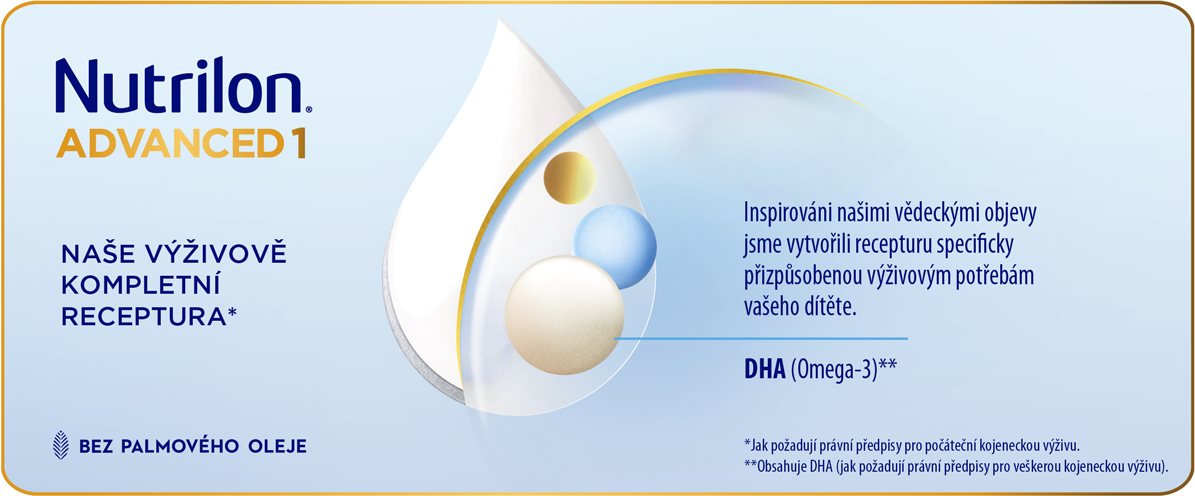 Kojenecké mléko Nutrilon 1 Advanced počáteční mléko 6x 800 g počáteční