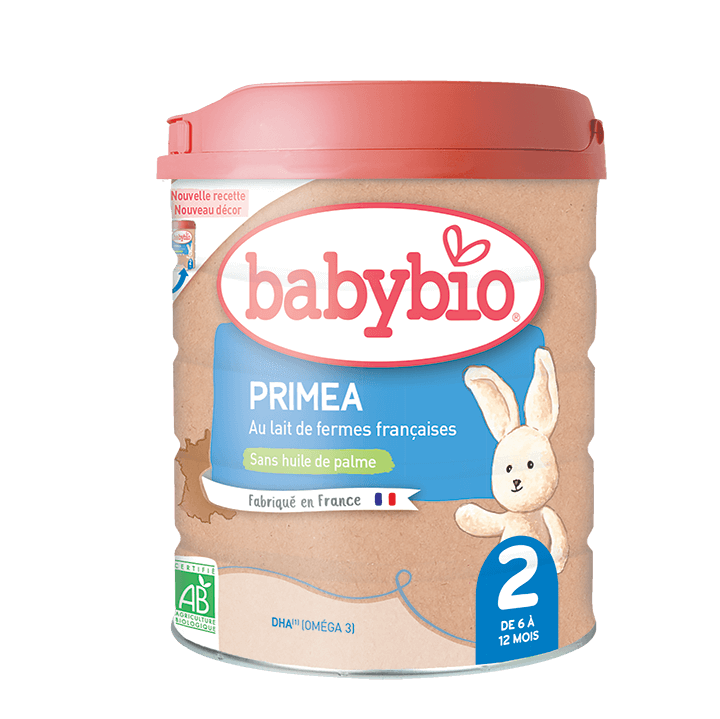 Kojenecké mléko BABYBIO PRIMEA 2 Bio 800 g