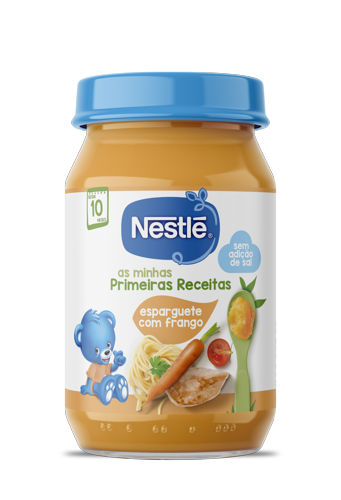 Příkrm NESTLÉ Špagety s kuřecím masem