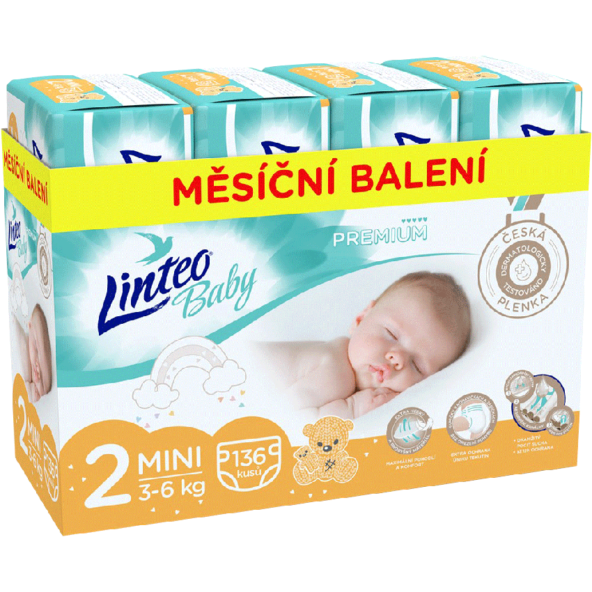 Linteo Baby Premium MINI (3-6 kg) Linteo Baby Premium MINI (3-6 kg)