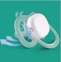 Philips AVENT Ultra air Text Soother 0-6m