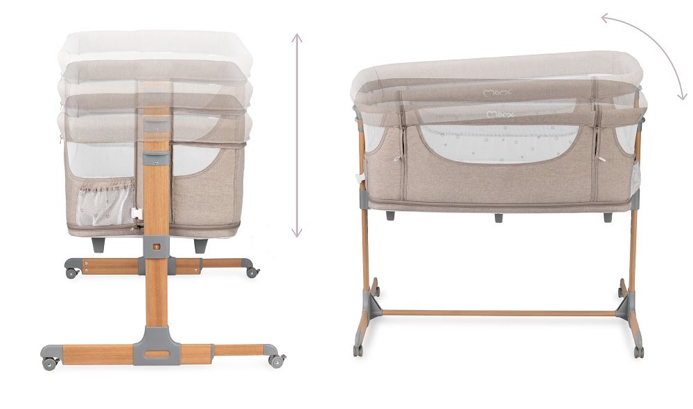 Cestovní postýlka MoMi SMART BED 4v1