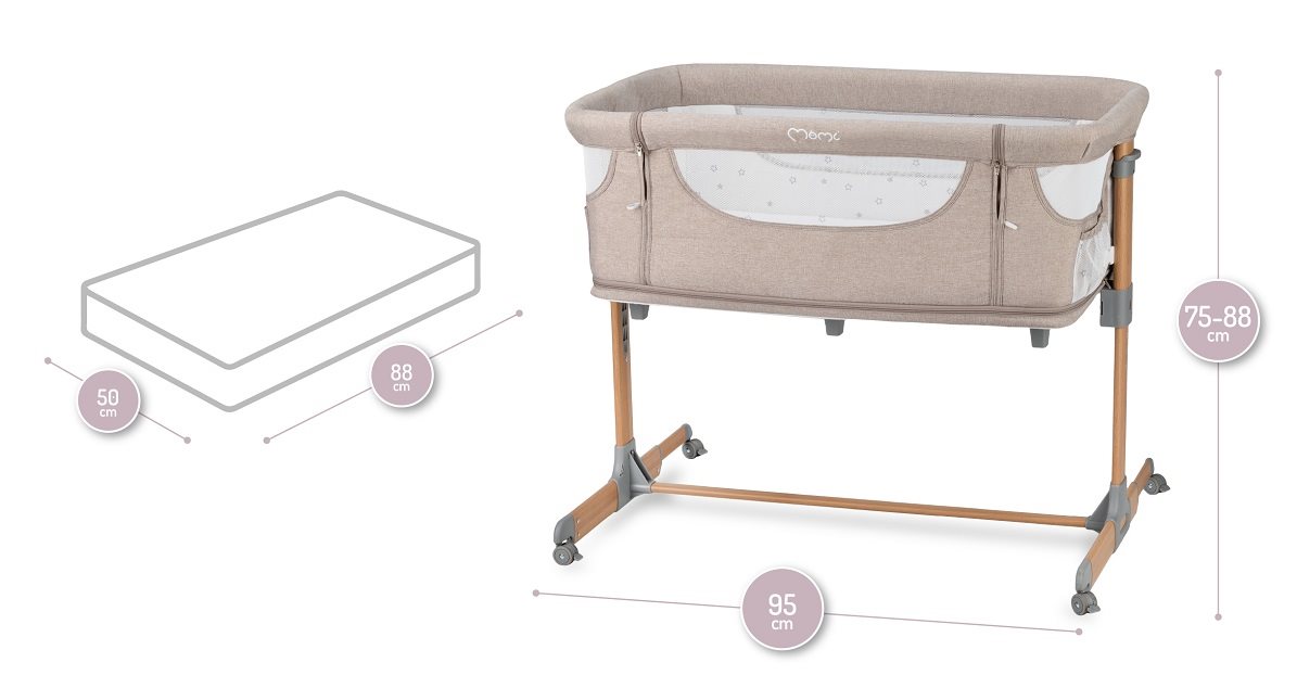 Cestovní postýlka MoMi SMART BED 4v1