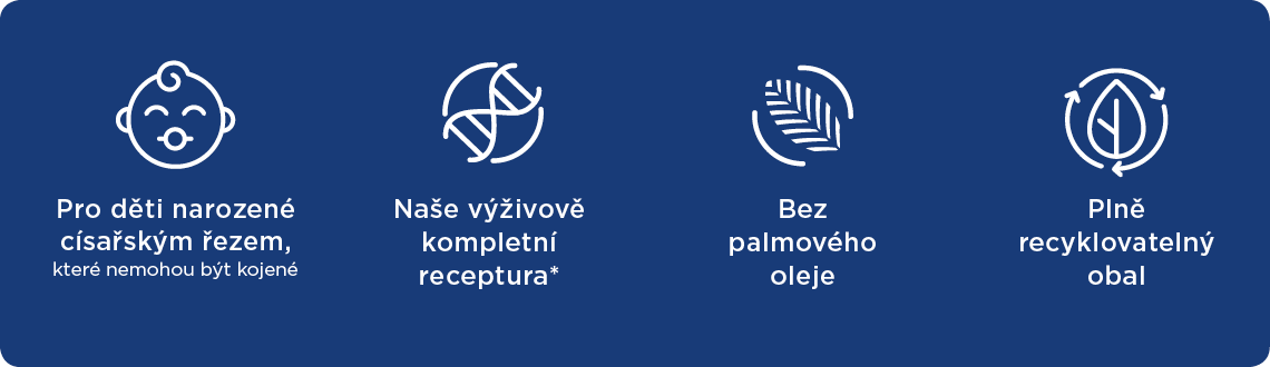 Kojenecké mléko Nutrilon Profutura Cesarbiotik 1