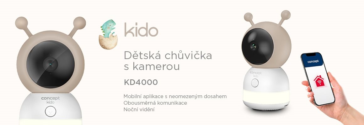 Baby monitor CONCEPT KD4000 Smart Kido