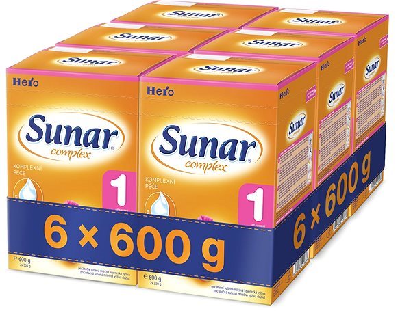 Sunar Complex 1 - 6× 600 g Sunar Complex 1 - 6× 600 g