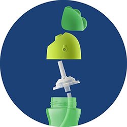 Dětský hrnek Philips AVENT Hrneček s ohebným brčkem 300 ml