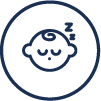Supports a child's better sleep Supports a child's better sleep