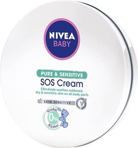 Detský telový krém NIVEA Baby Pure&Sensitive SOS Cream 150 ml 