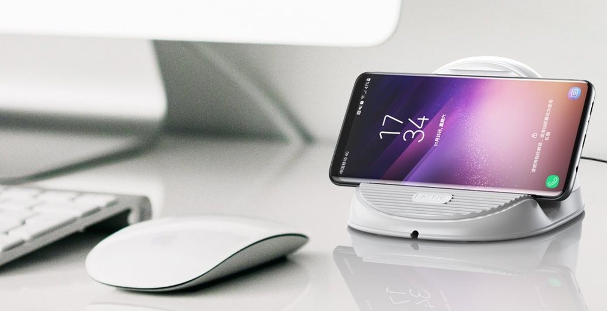Baseus Silicone Horizontal Desktop Wireless Charger