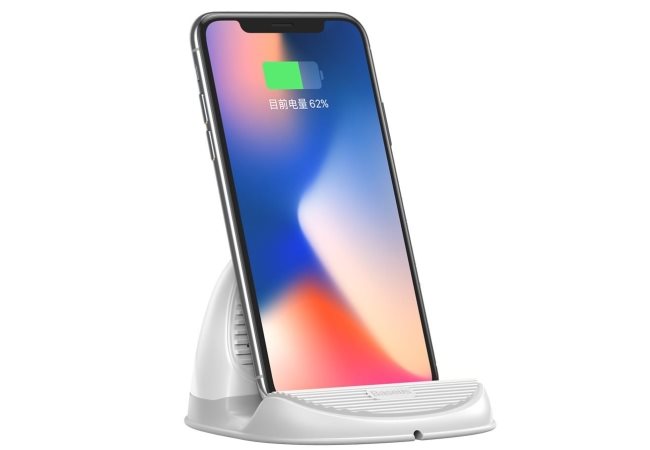 Baseus Silicone Horizontal Desktop Wireless Charger