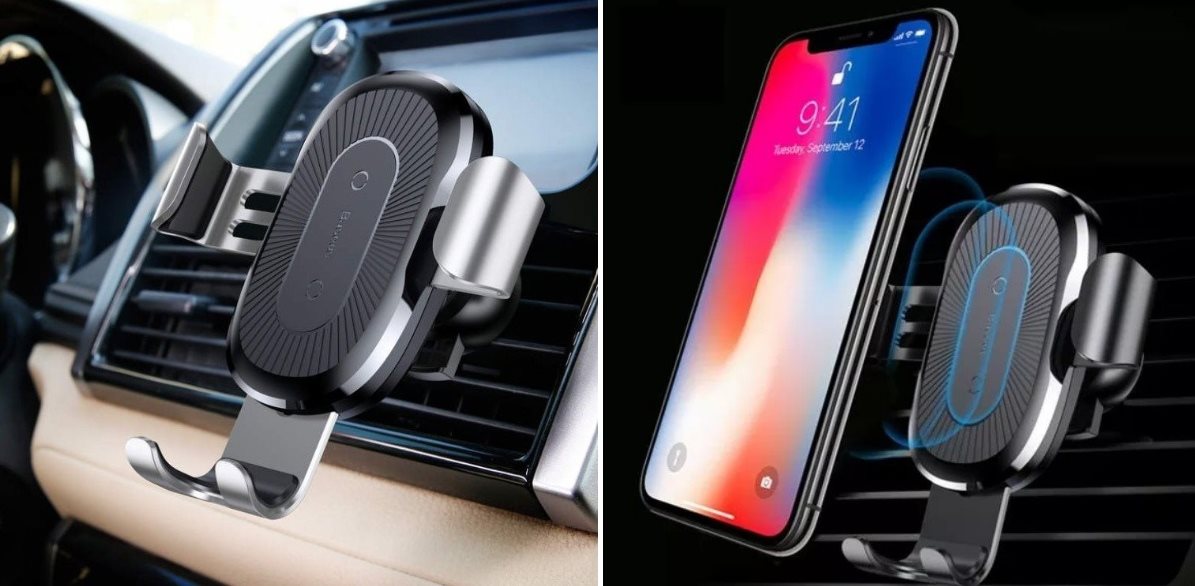 Baseus Kabellos Charger Gravity Autohalterung