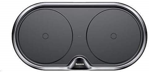 Baseus Dual Wireless Charger Schwarz