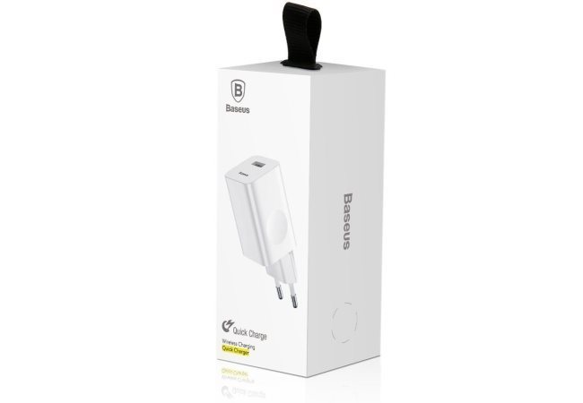 Baseus Dual Wireless Charger Schwarz