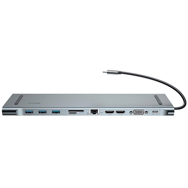 Dokovací stanice Baseus Enjoyment Series Type-CNotebook HUB Adapter Dark gray Dokovací stanice Baseus Enjoyment Series Type-CNotebook HUB Adapter Dark gray