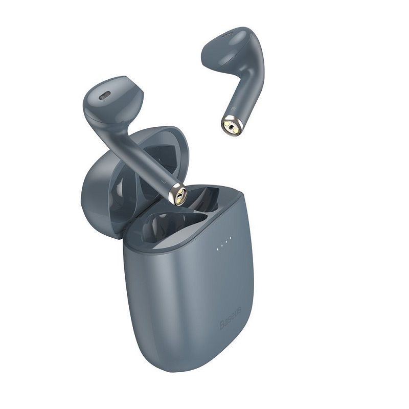 Bezdrátová sluchátka Baseus Encok True Wireless Earphones W04 Pro Grey Bezdrátová sluchátka Baseus Encok True Wireless Earphones W04 Pro Grey