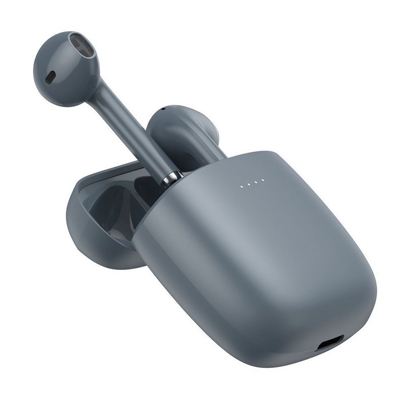 Bezdrátová sluchátka Baseus Encok True Wireless Earphones W04 Pro Grey Bezdrátová sluchátka Baseus Encok True Wireless Earphones W04 Pro Grey