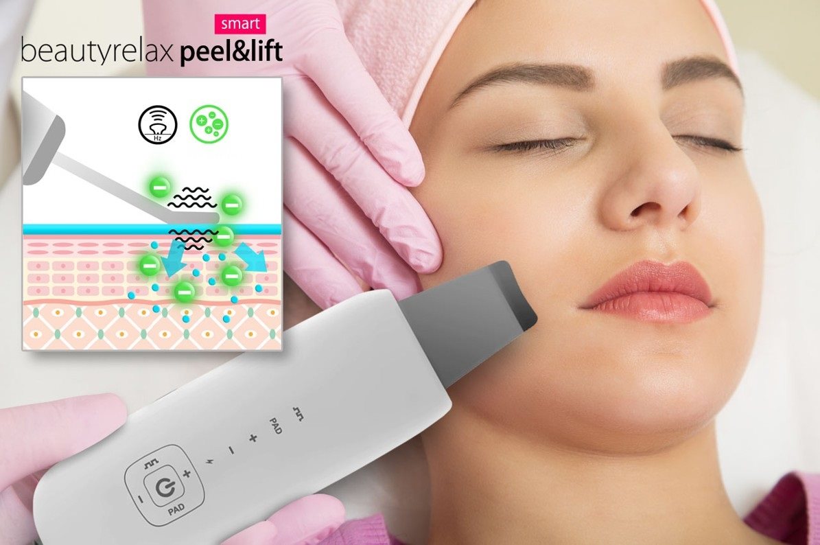 Kosmetická ultrazvuková špachtle BeautyRelax Peel&lift Smart