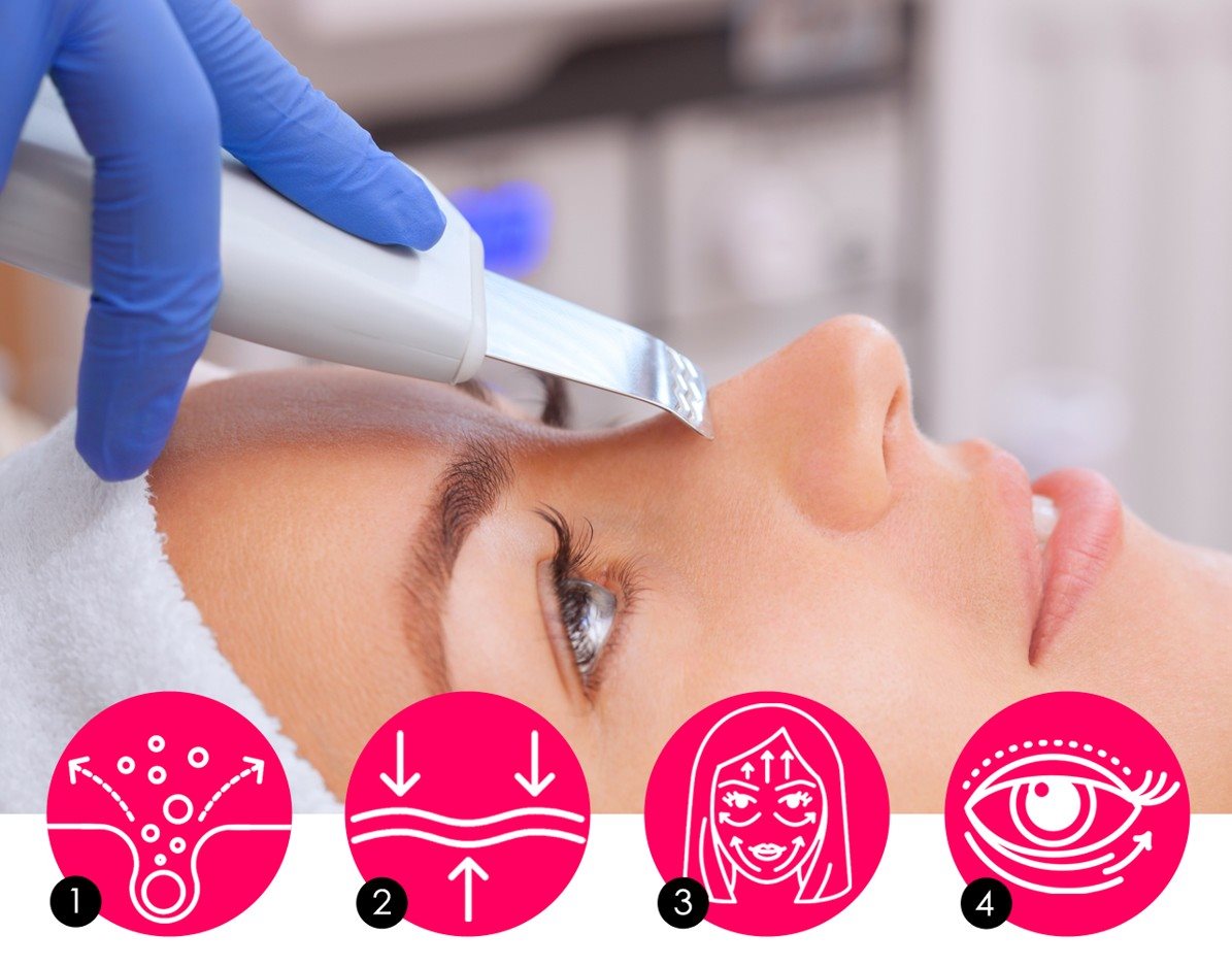 Kosmetická ultrazvuková špachtle BeautyRelax Peel&lift Premium 