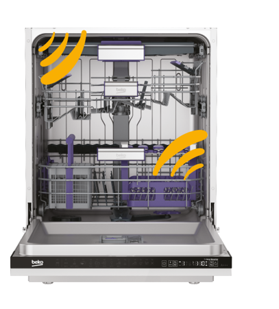 Umývačka BEKO DFN 26422 W s panelom