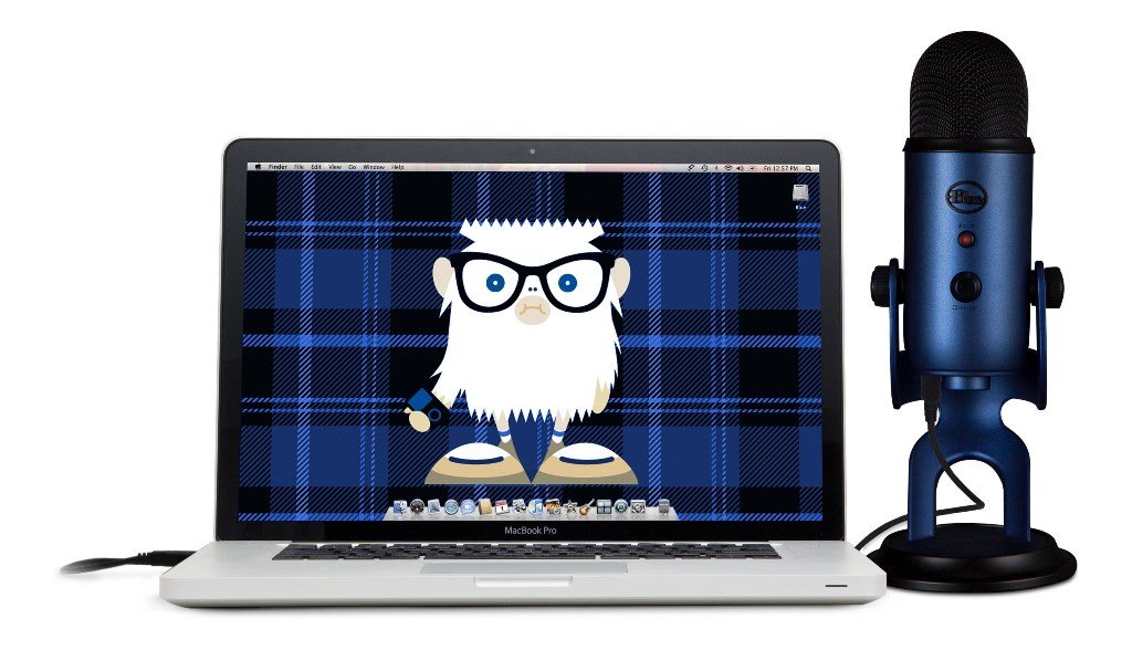 BLUE Yeti půlnočně modrý BLUE Yeti půlnočně modrý