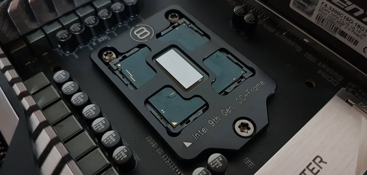 Что под крышкой процессора intel i9 9900k