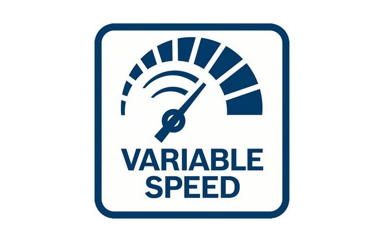 Variable Geschwindigkeitseinstellungen
