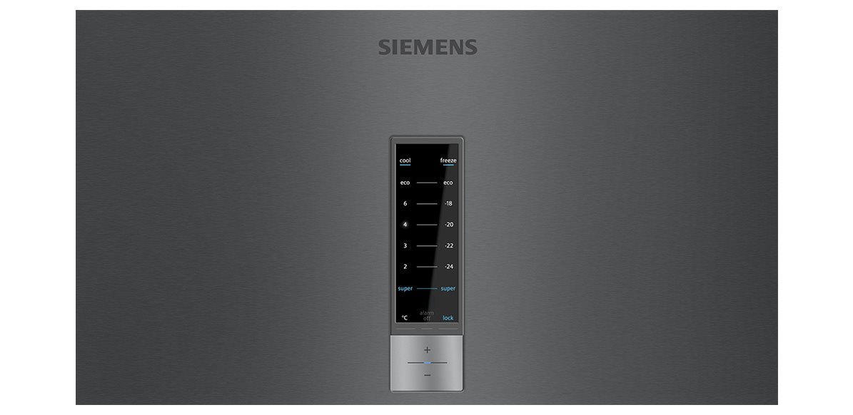Kombinovaná chladnička SIEMENS KG39NXXDA Ovládací panel