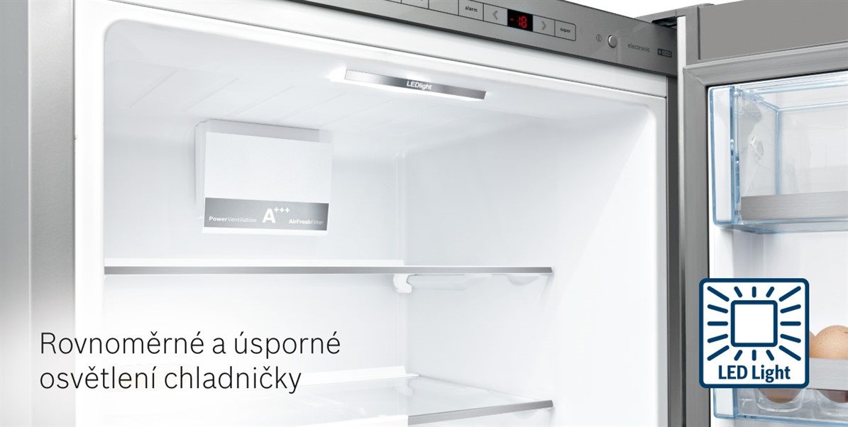 Kombinovaná chladnička BOSCH KGE39AWCA