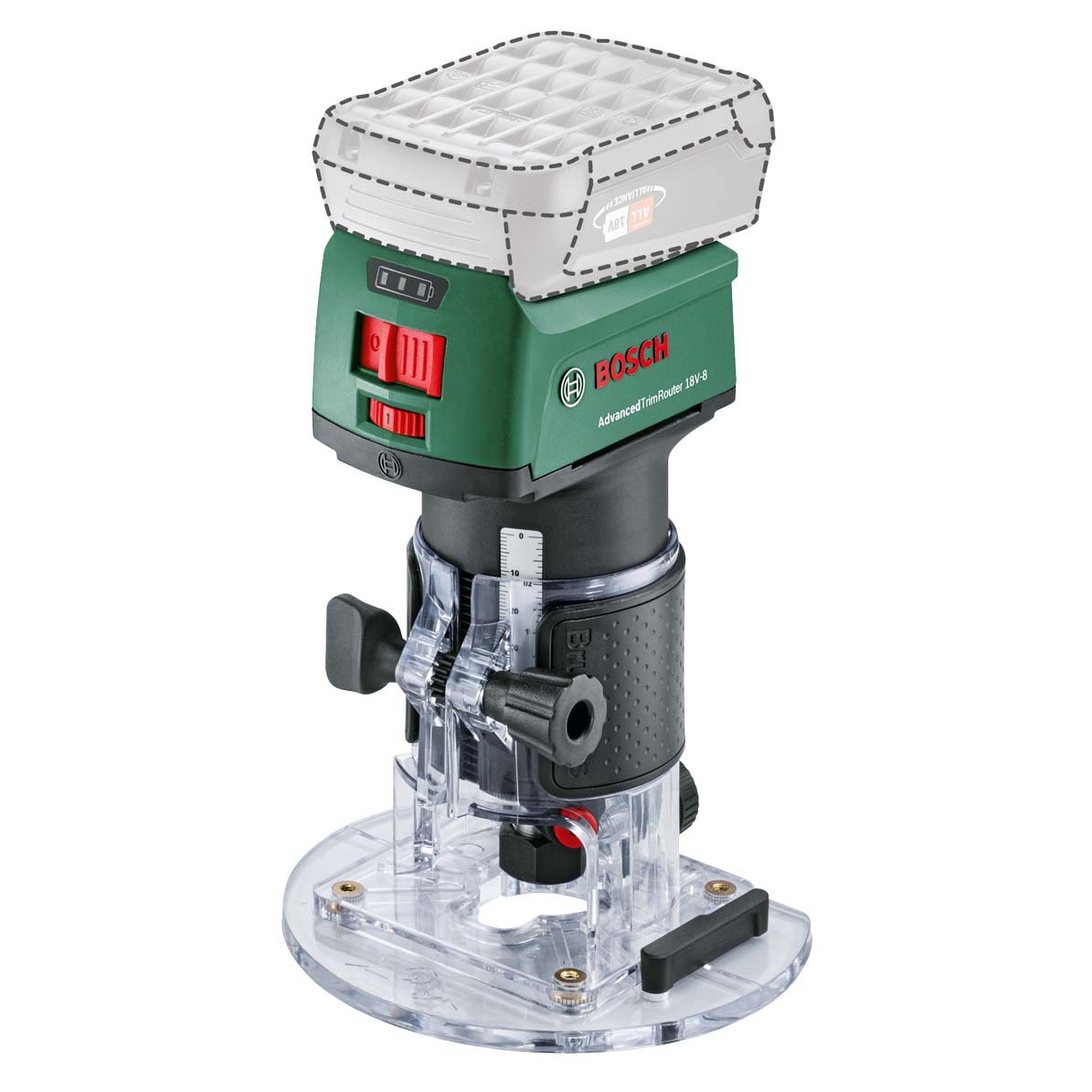 Bosch AdvancedTrimRouter 18V-8