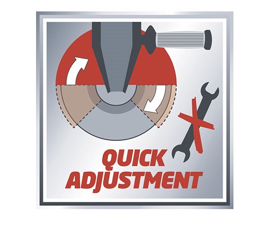 Changing the position of the disc protection