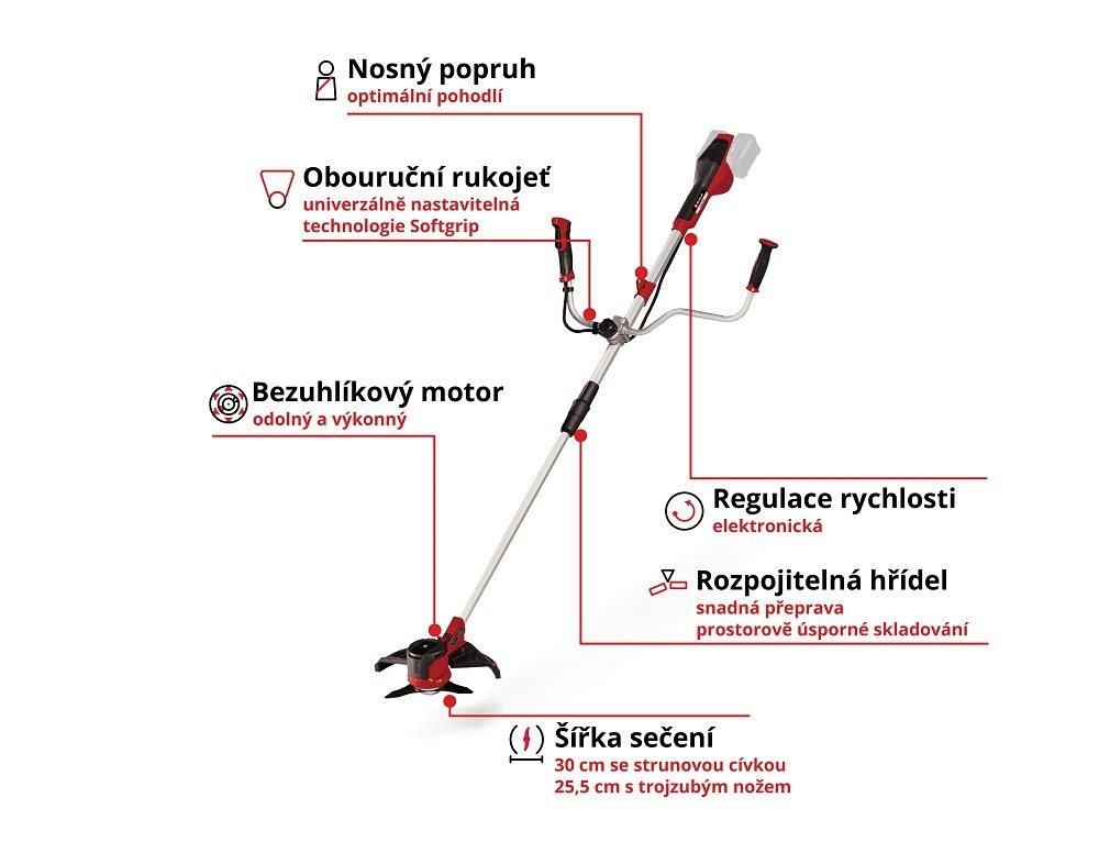 Křovinořez Einhell AGILLO Expert