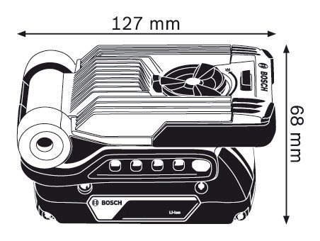 Svítilna Bosch GLI VariLED Professional 18V Svítilna Bosch GLI VariLED Professional 18V