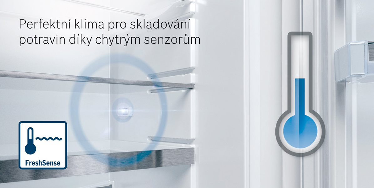 BOSCH GSN58VW30 Senzory FreshSense