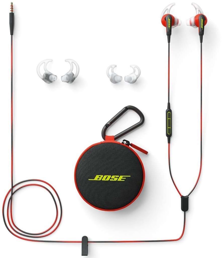Headphones and accessories Sluchátka BOSE SoundSport In-Ear Apple Device energy green s příslušenstvím
