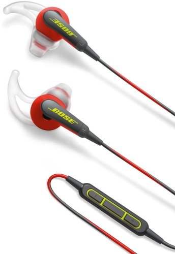Inline control elements Ovládací prvky na kabelu sluchátek BOSE SoundSport In-Ear Apple Device energy green