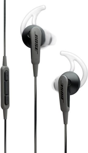 Ovládací prvky na kabelu sluchátek BOSE SoundSport In-Ear Apple Device charcoal black